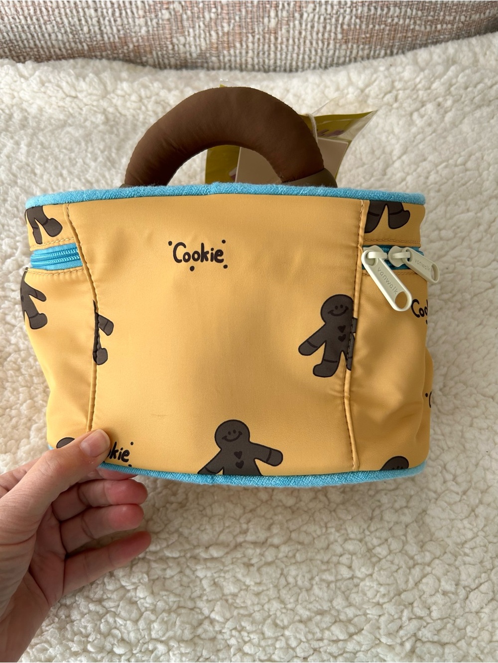 NWT VanWalk The Lucky House Makeup Bag Changeable Dividers Zipper Handle - Picture 5 of 9